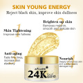 OEM Face Bright Day Night Cream 24K Gold Collagen Крем для лица для укрепляющего осветления кожи